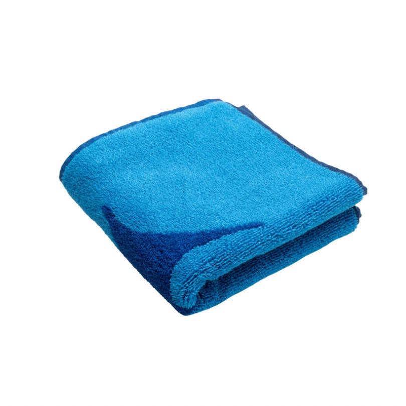 Serviette Bleue